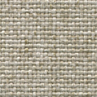 Beige woven fabric texture displaying a plain weave with heathered tones, coarse fibrous yarns, and a matte finish; label reads "bross > fabric (b) sole > col. 444".